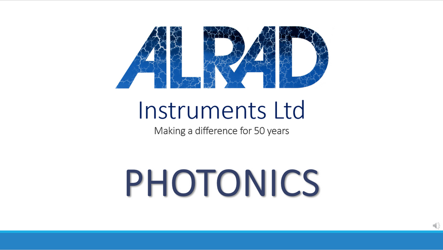 ALRAD Instruments - Photonics Division Overview