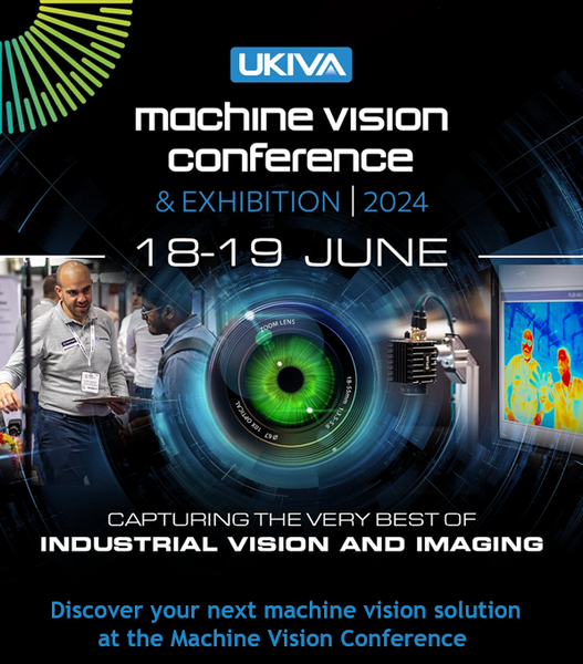 We are Exhibiting and Speaking at the UKIVA Machine Vision Conference and exhibition 2024, Located at the CBS Arena, Coventry, UK on 18th and 19th June 2024