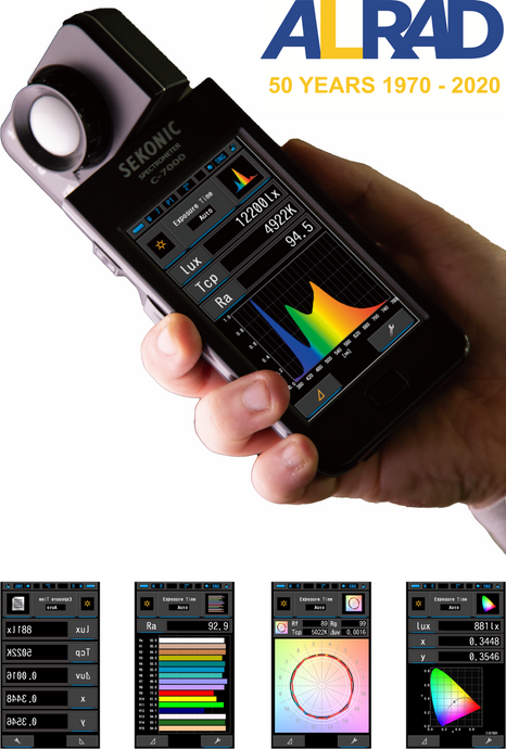 New from ALRAD Instruments - The Sekonic C-7000 Handheld Spectrometer