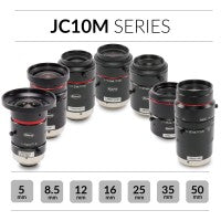 LM8JC10M    8.5mm, 2/3" Format, 10 Megapixel, 2.5um, High Resolution, C-Mount Lens - Alrad